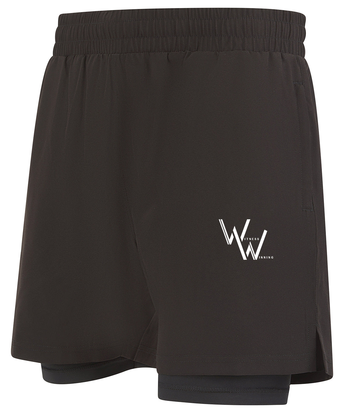 Men's Double Layer Sports Shorts